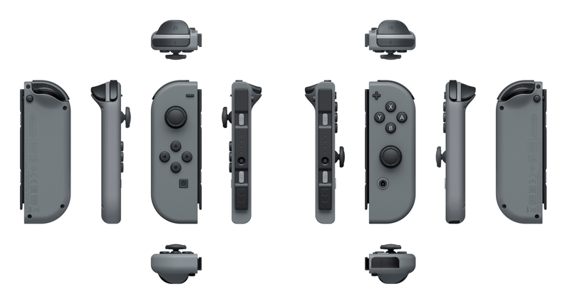 A view of the Switch’s ingenious Joy-Con controllers (Illustration: Nintendo)